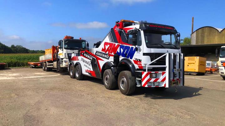 Remorquage camions Castets